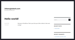 Desktop Screenshot of 24bangladesh.com